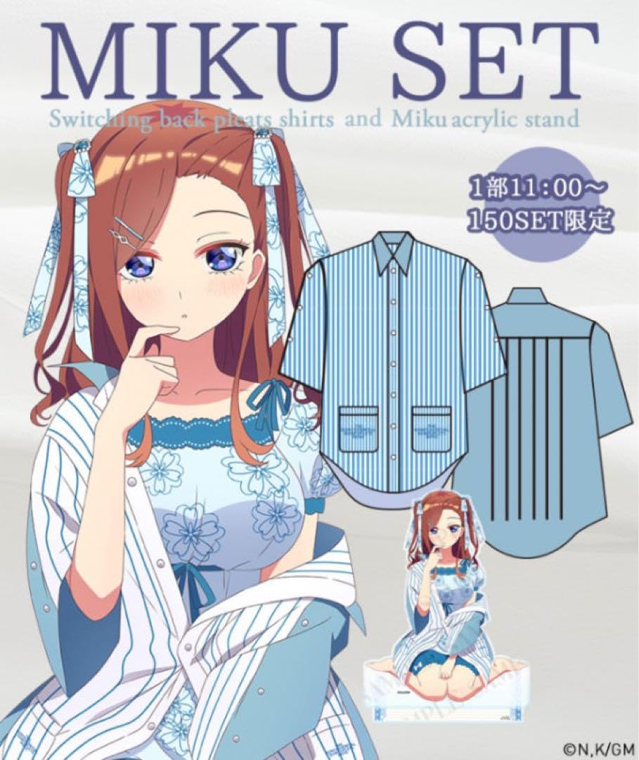 Amazon.co.jp: 五等分の花嫁 UGC アパレルコラボ 三玖 アクリル